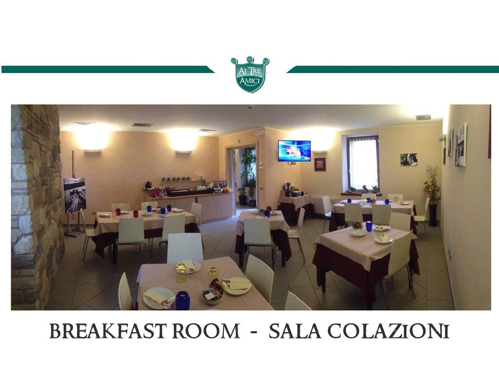 Trattoria Locanda Ai Tre Amici Mortegliano Luaran gambar